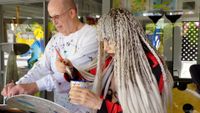 Karen and Tony Barone Painting